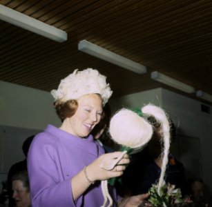 Hare Koninklijke Hoogheid Prinses Beatrix bezoekt verpleegtehuis Reggersoord t, Bestanddeelnr 254-8066