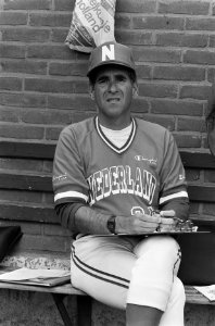 Harvey Shapiro , manager Nederlandse honkbalteam, close, Bestanddeelnr 933-7114
