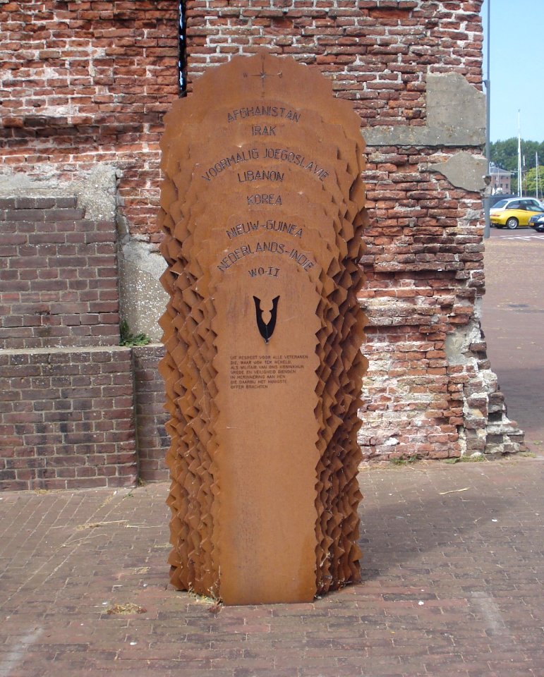 Hellevoetsluis monument veteranen