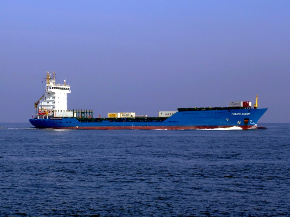 Helena Sibum p2 approaching Port of Rotterdam, Holland