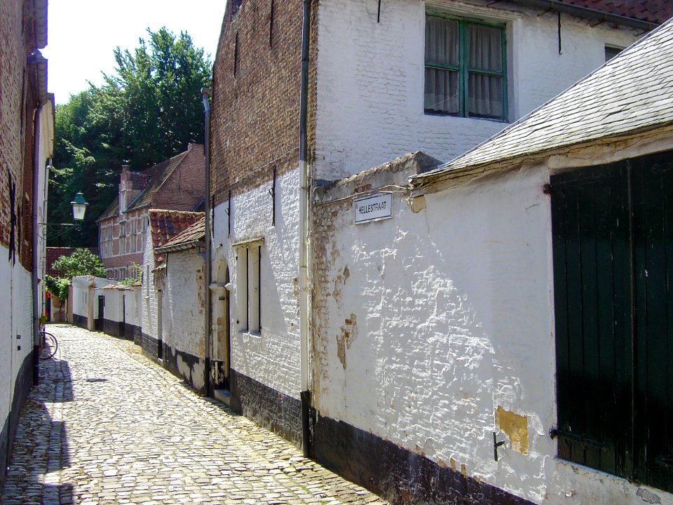Hellestraat, street in Lier 2007-07-08