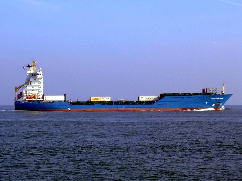 Helena Sibum p3 approaching Port of Rotterdam, Holland
