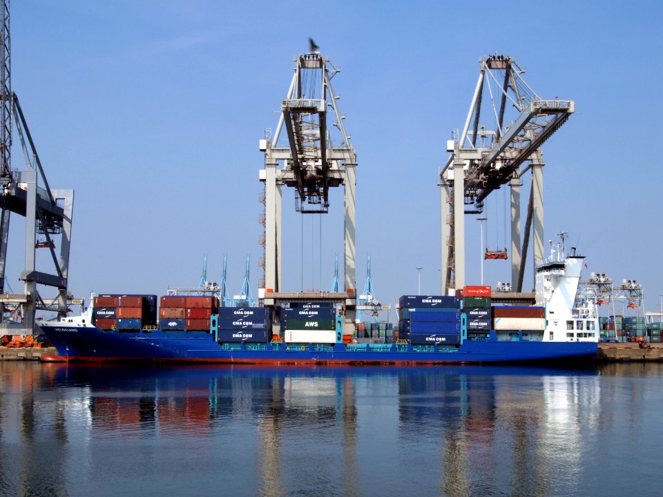 Helgaland p3 at Port of Rotterdam 05April2009