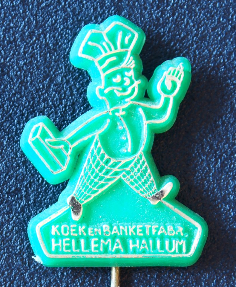 Hellema Hallum, reclame speldje