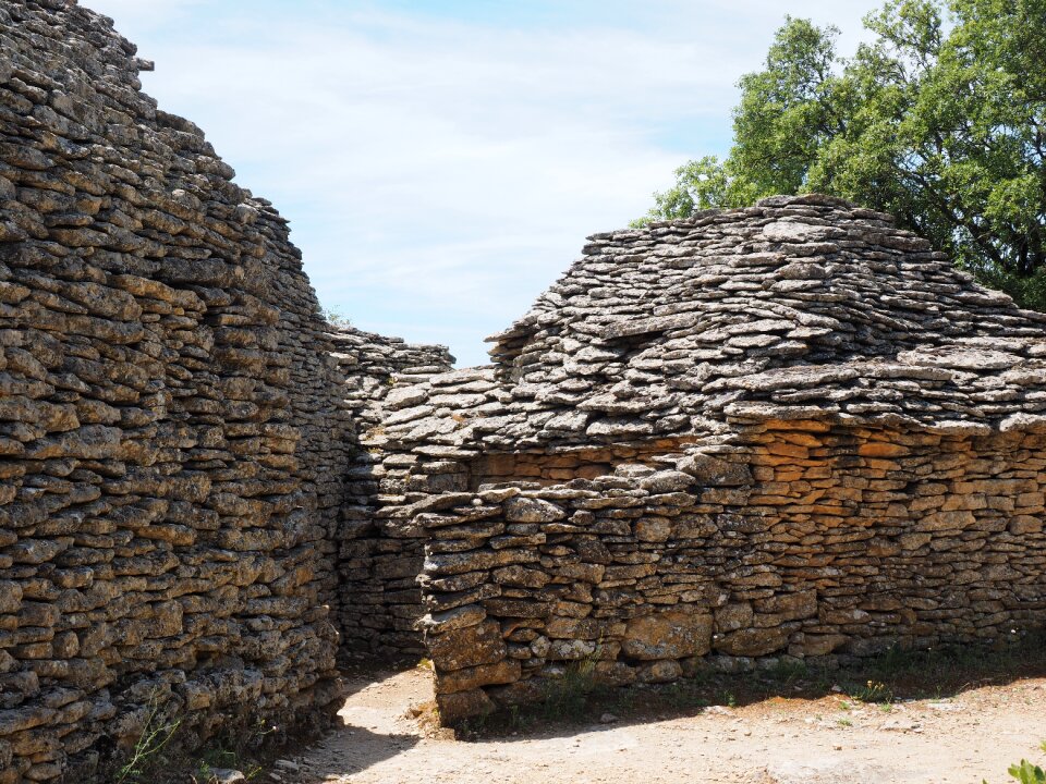 Museum stone cottages village