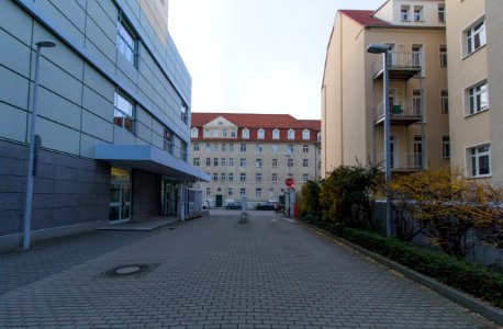 Heizkraftwerk Nossener Brücke - Einfahrt