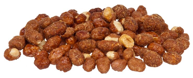 Toffee peanuts brown diet photo