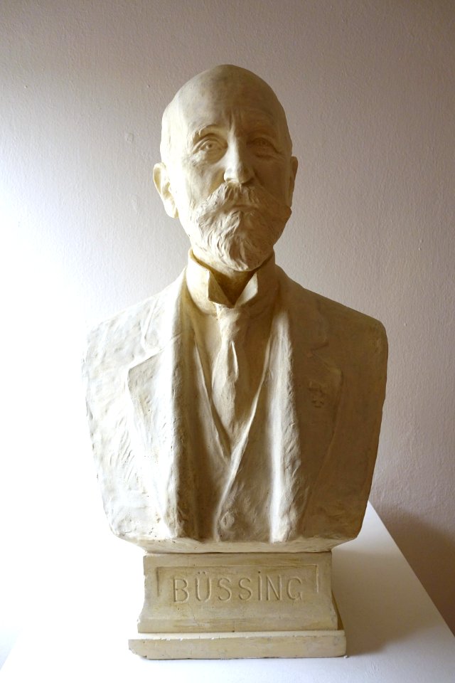 Heinrich Büssing, artist unknown, 1918, plaster - Braunschweigisches Landesmuseum - DSC04799