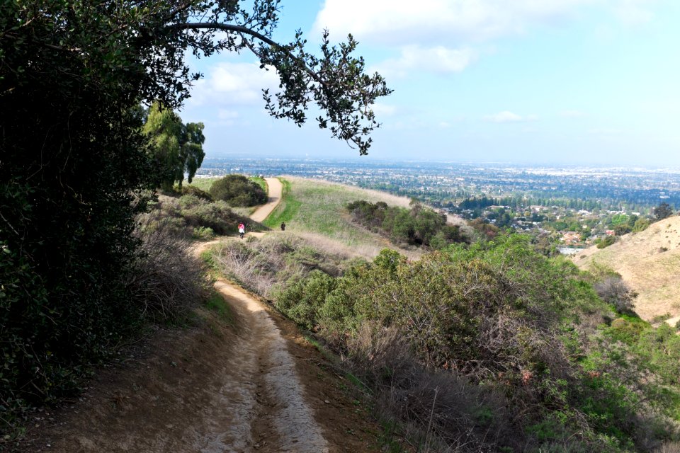 Hellman Park Whittier CA 7 Mariposa Trail view of Whittier CA