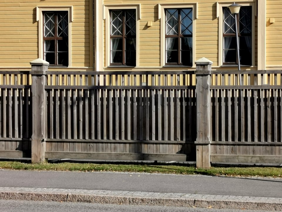 Heinätori School Fence Oulu 20190821