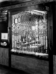 Hek op het passagiersschip Colombia van de KNSM, Bestanddeelnr 189-0915