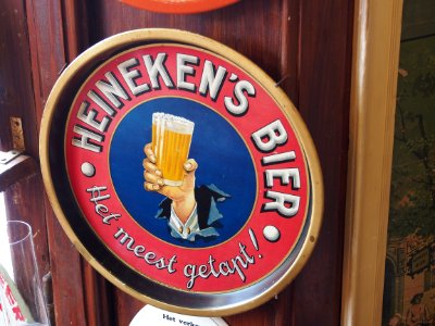 Heineken beer tray