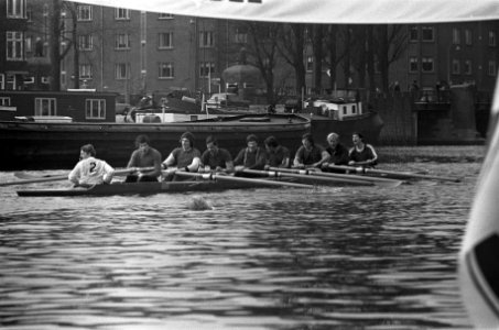 Heineken roeivierkamp op Amstel winnende ploeg AsoposNautiles, Bestanddeelnr 927-0826