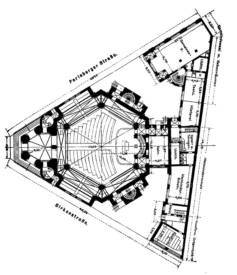 Heilig-Geist-Kirche Grundriss
