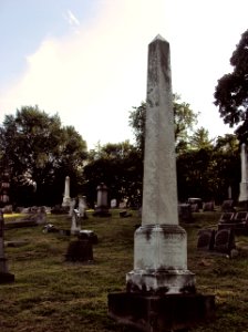 Heinrich Klenke Obelisk, St. Paul’s Lutheran Cemetery (Mount Oliver), 2015-08-23, 01