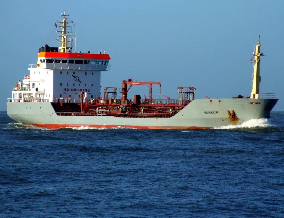Heinrich IMO 9242730 approaching Port of Rotterdam, Holland 29-Nov-2006