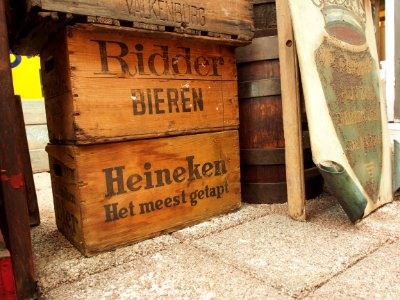 Heineken en Ridder bier krat , foto 6