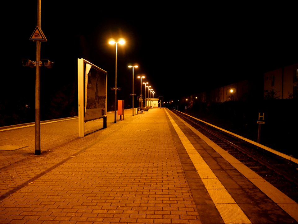 Heiligensee train station on 2019-11-11 07