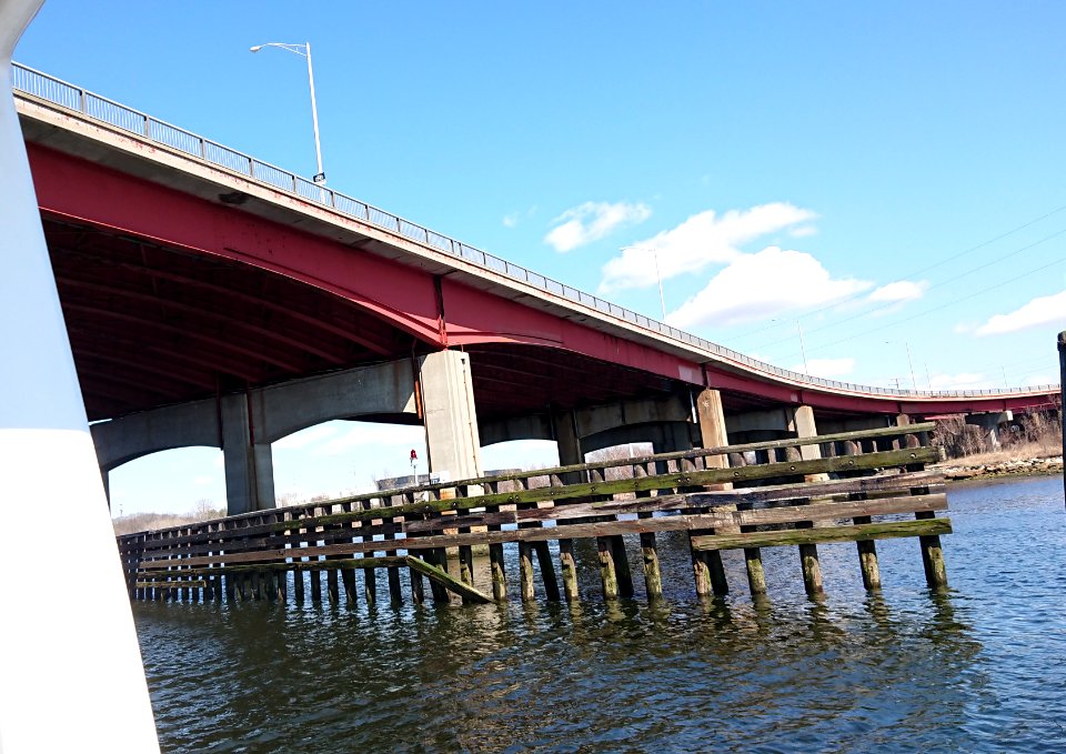 Henderson Bridge - south face, east side
