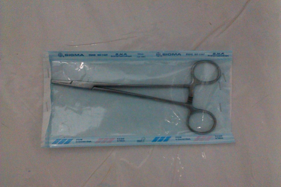 Hemostatic Steril Clamp