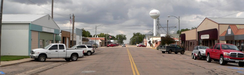 Henderson, Nebraska Main from Birch 1