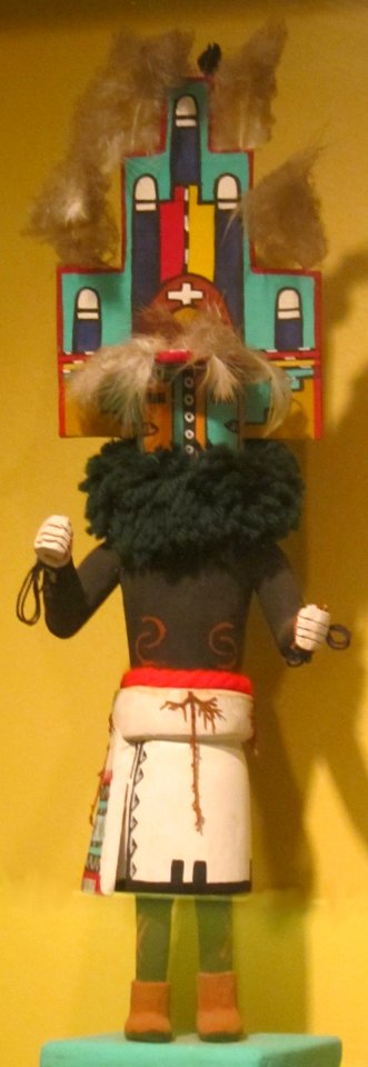 Hemis (home dance) kachina, Arizona, Hopi people, Honolulu Museum of Art