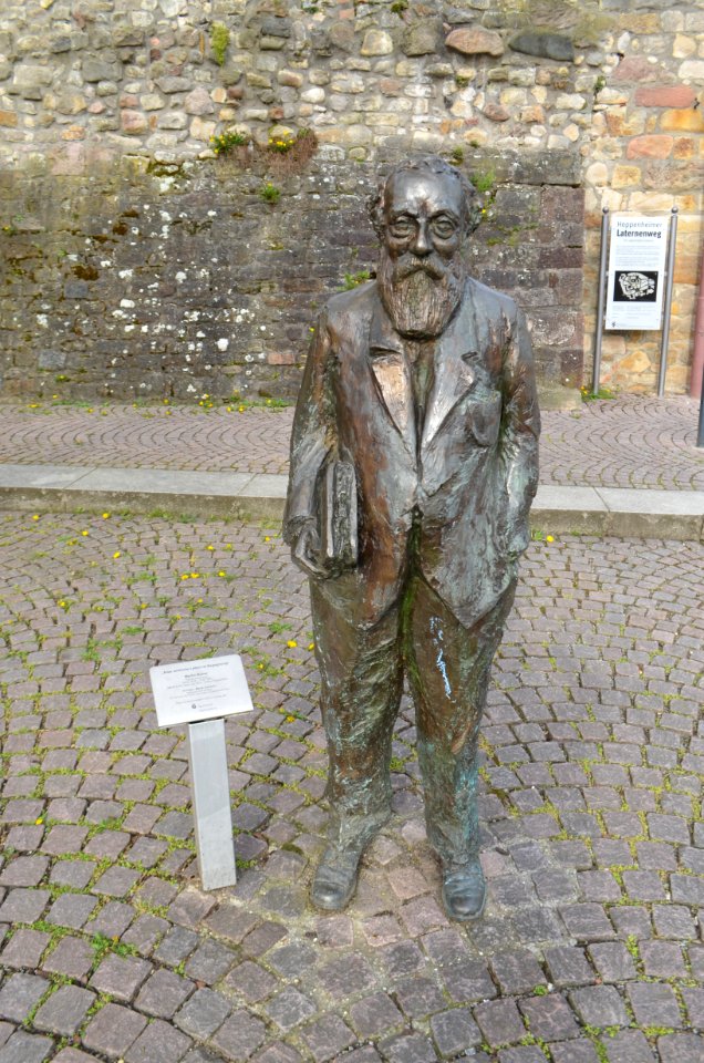 Heppenheim, Graben, Denkmal Martin Buber