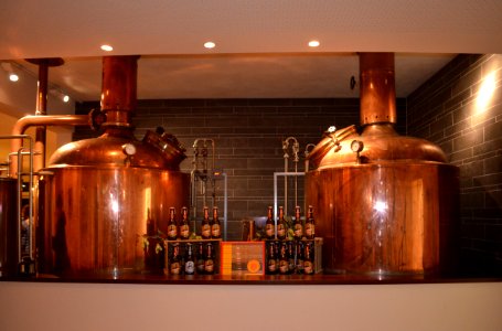 Heppenheim, Halber Mond, Innen, Brauerei