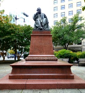 Henry Wadsworth Longfellow Memorial - Washington, DC - DSC09767