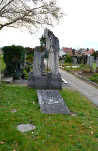 Heppenheim, Alter Friedhof, Grabmal Pfarrer Johannes Jakob Metzger