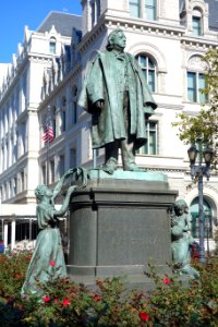 Henry Ward Beecher by John Quincy Adams Ward - Brooklyn, NY - DSC07530