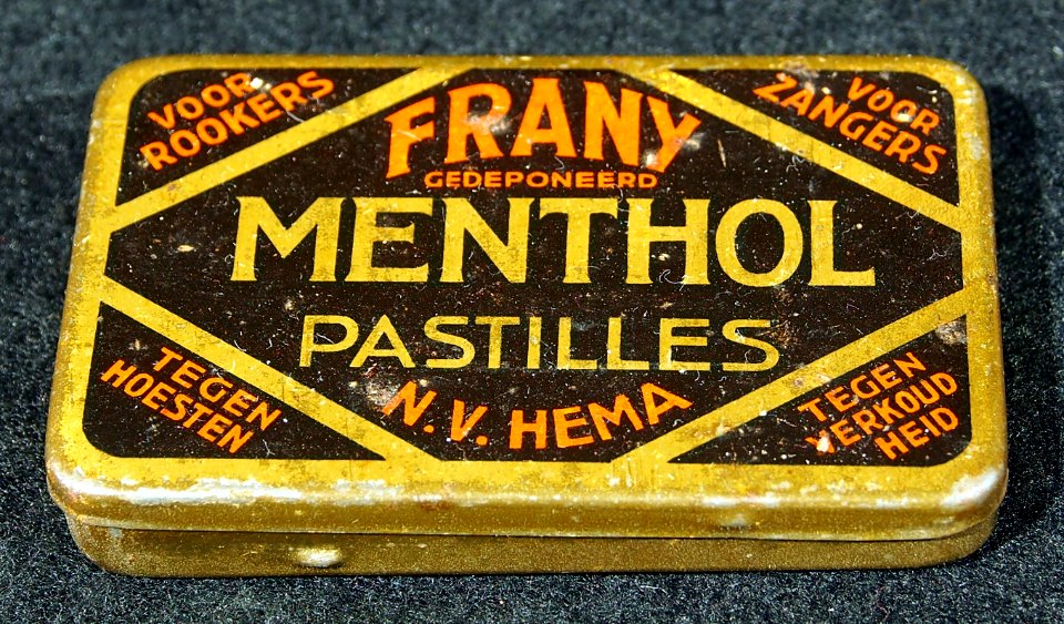HEMA Frany Menthol pastilles blikje