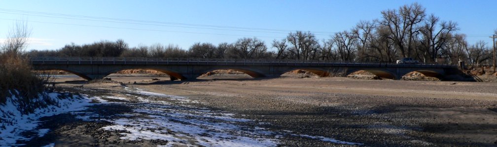 Henry State Aid bridges S bridge from E