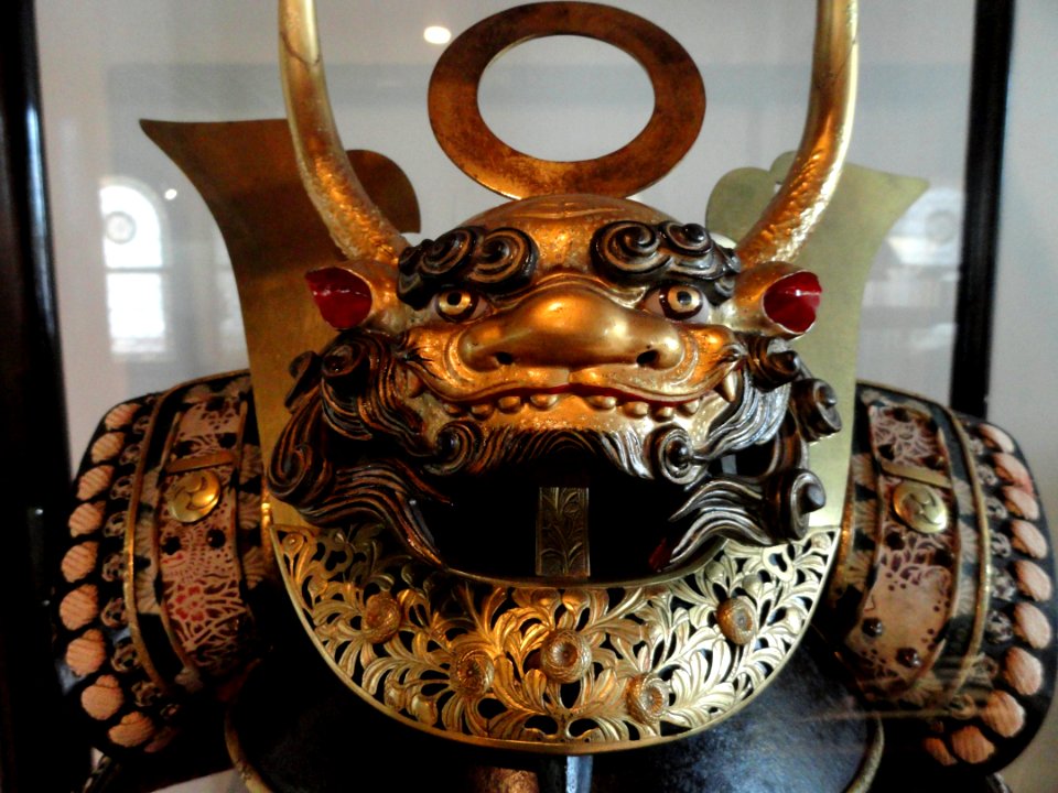 Helmet - George Walter Vincent Smith Art Museum - DSC03551