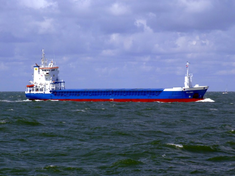 Helsinki approaching Port of Rotterdam