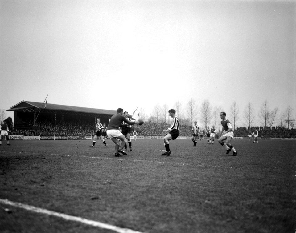 Heracles tegen Ajax 1-0, spelmoment, Bestanddeelnr 916-1133