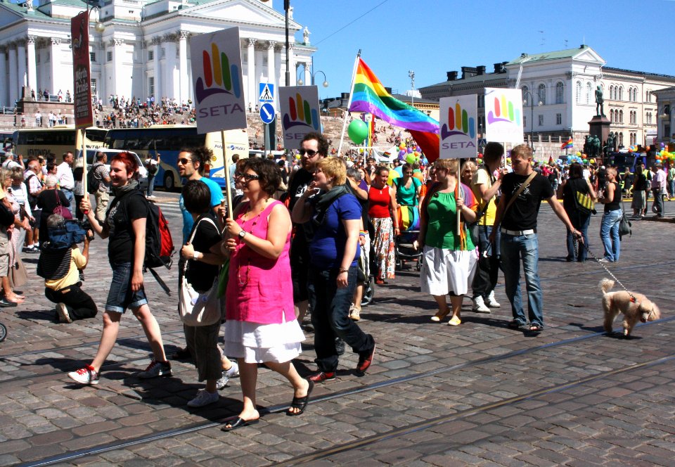 Helsinki Pride Parade 2010, Seta