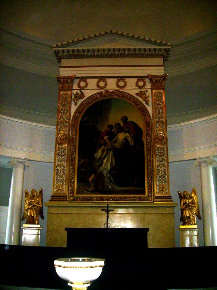 Helsinki Weißer Dom Innen Altar