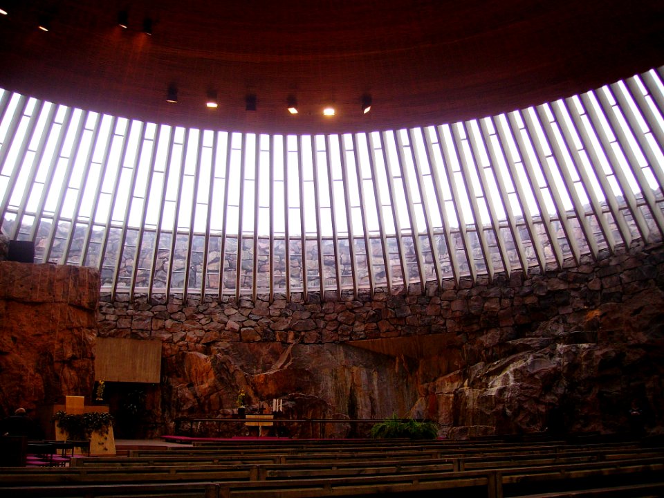 Helsinki Felsenkirche Innen 1