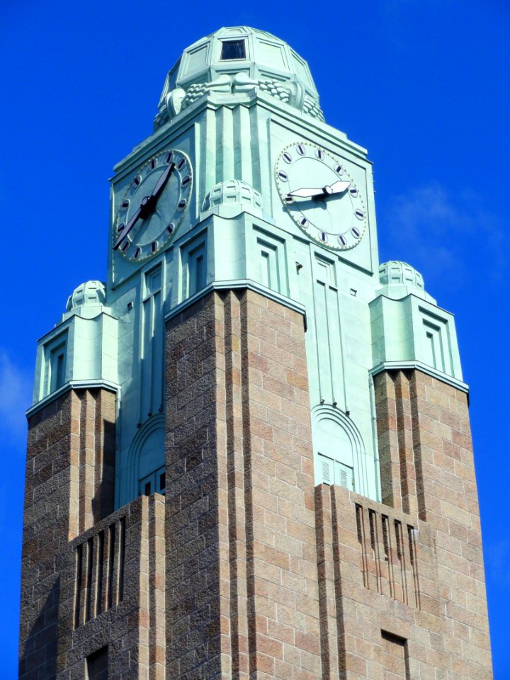 Helsinki Central railway station tower - DSC03432 photo