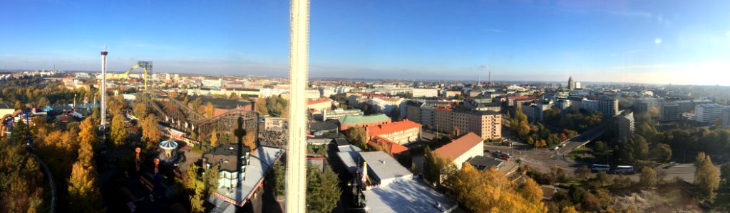 Helsinki Linnanmäki panorama