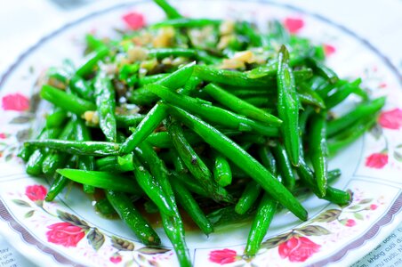 Healthy vegetable beans photo