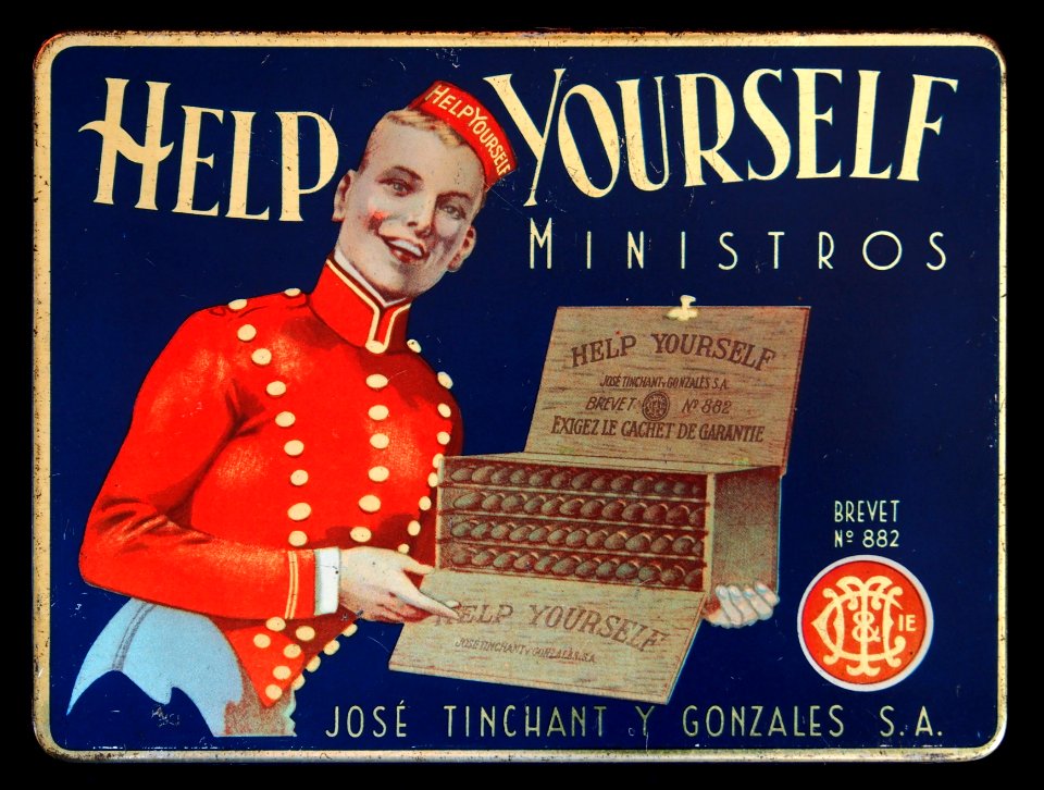 Help Yourself Ministros sigaren blik