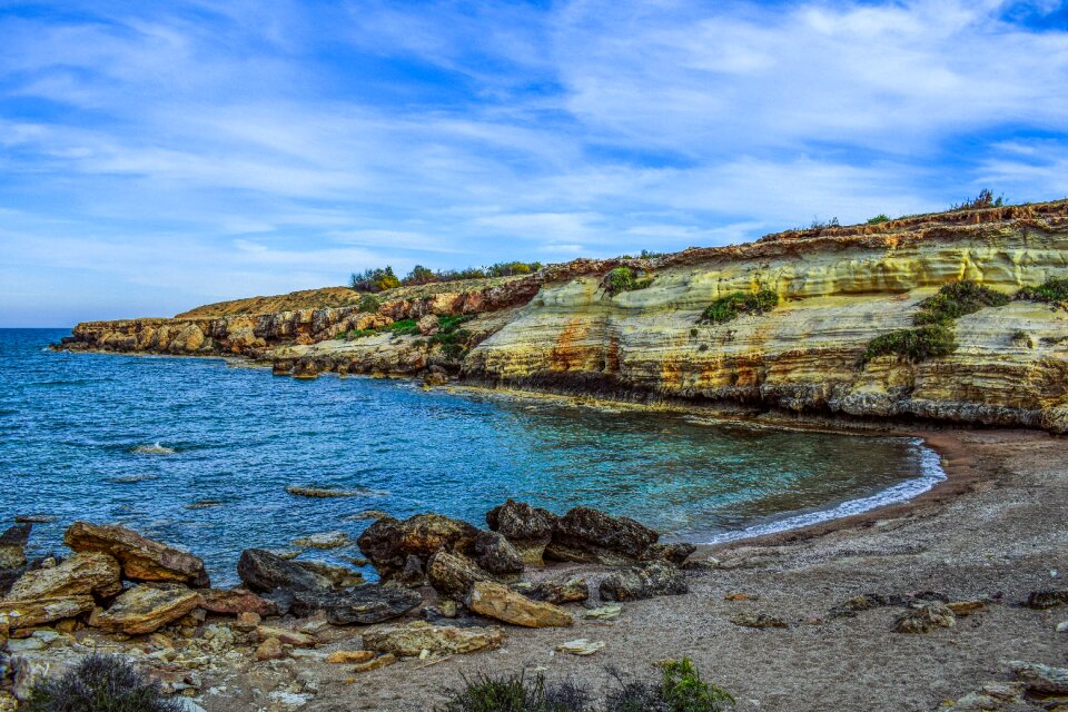 Geology coast nature photo