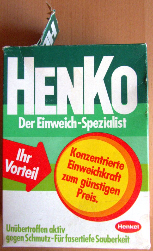 Henkel Henko vorn