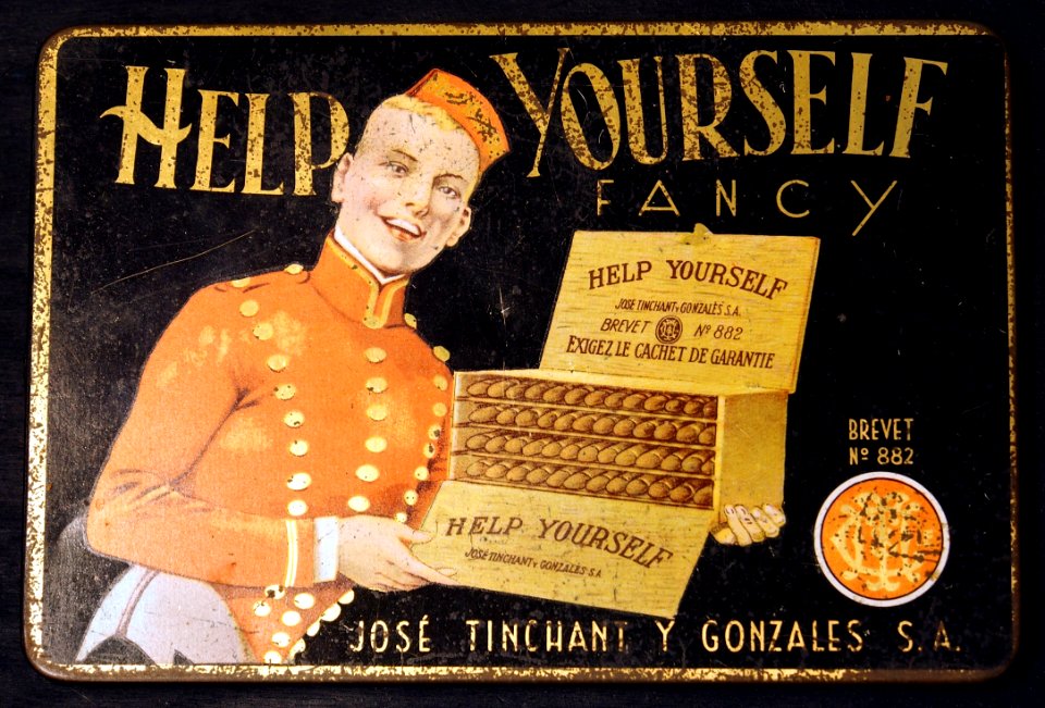 Help Yourself Fancy blikken sigarendoos