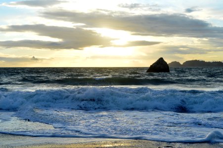 Helmet Rock, Marshall Beach 04 photo