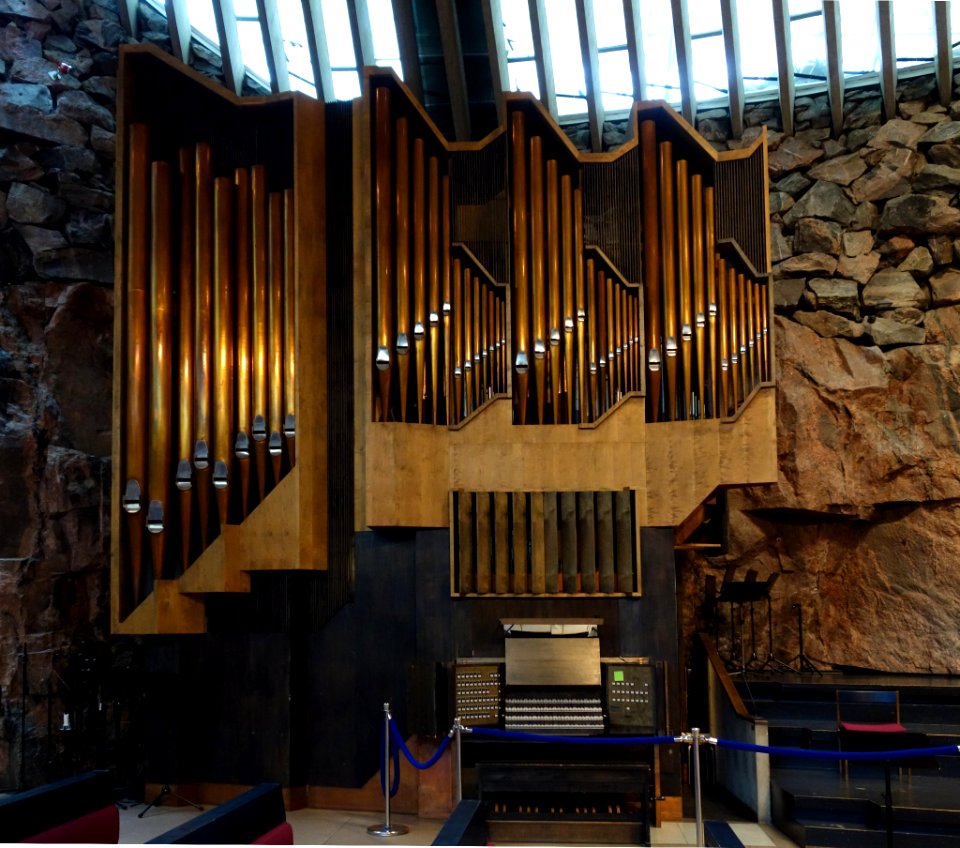 Helsinki Temppeliaukio-Kirche Orgel
