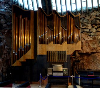 Helsinki Temppeliaukio-Kirche Orgel