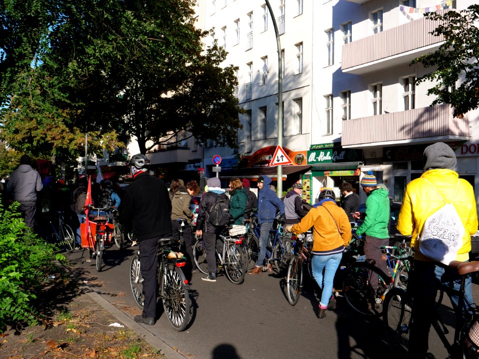 Hedonist International bicycle demonstration at Rebellion Week Berlin 2019-10-07 17